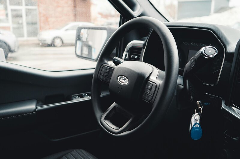 Driver seat car steering wheel