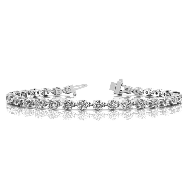 Baublebar Dallas Cowboys NFL Silver Tennis Bracelet - Dallas Cowboys