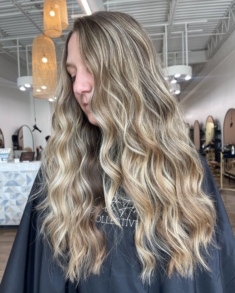 Lived in Low Maintenance Beachy Blonde Sun-kissed  Hair Color by Salt Hair Collective - East Beach Norfolk Hair Salon for Lived in Low Maintenance Color - 14