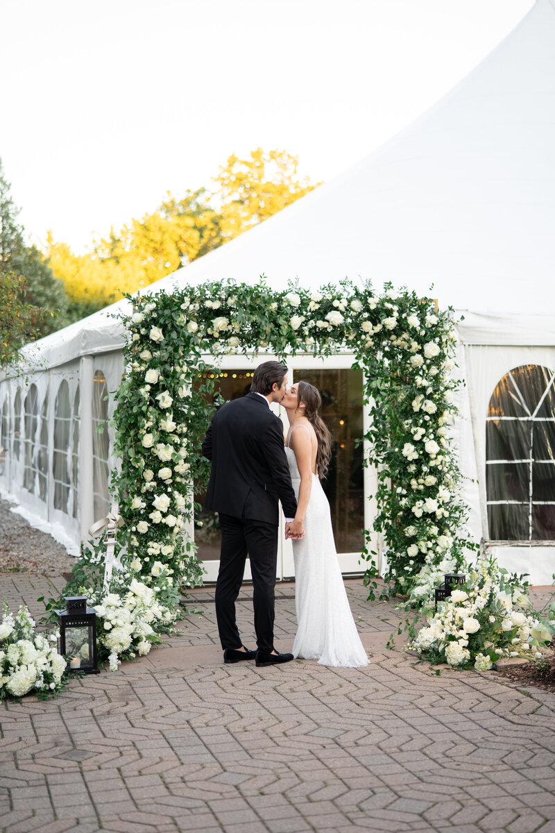 Bride and Groom - Michigan Wedding - Shanell Photography