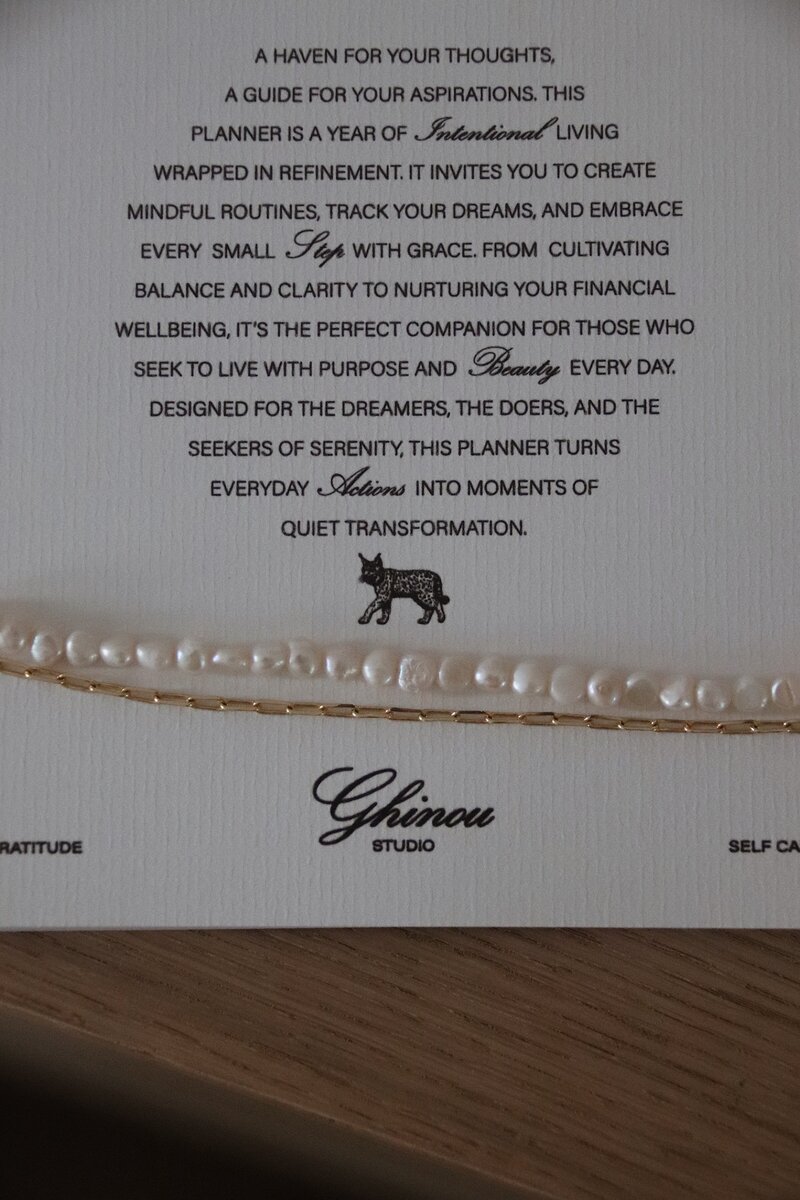 Ghinou Studio stationery