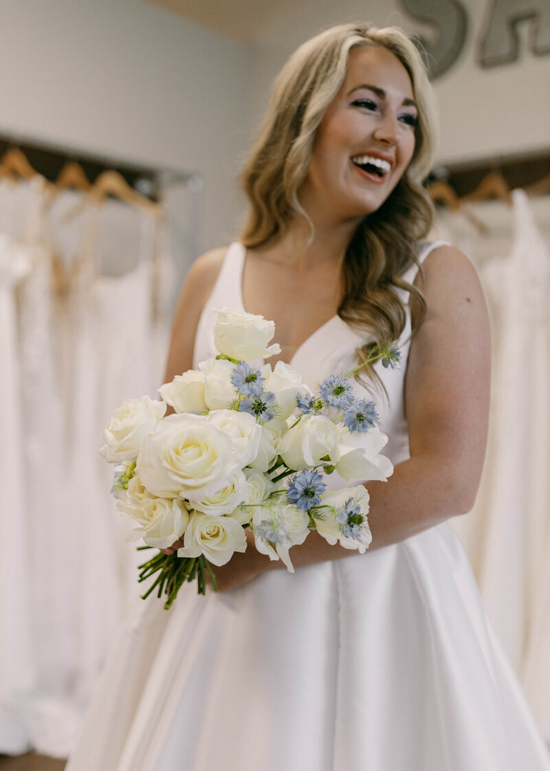 princess polly baby blue dress New Beginnings Bridal Studio