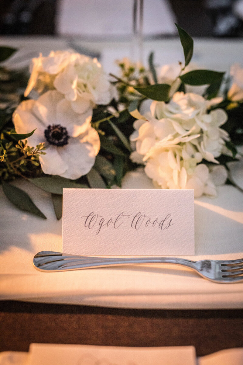 Bermudda Wedding Placecards