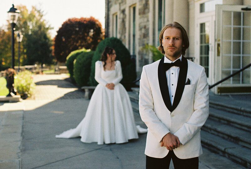Wedding day photo session