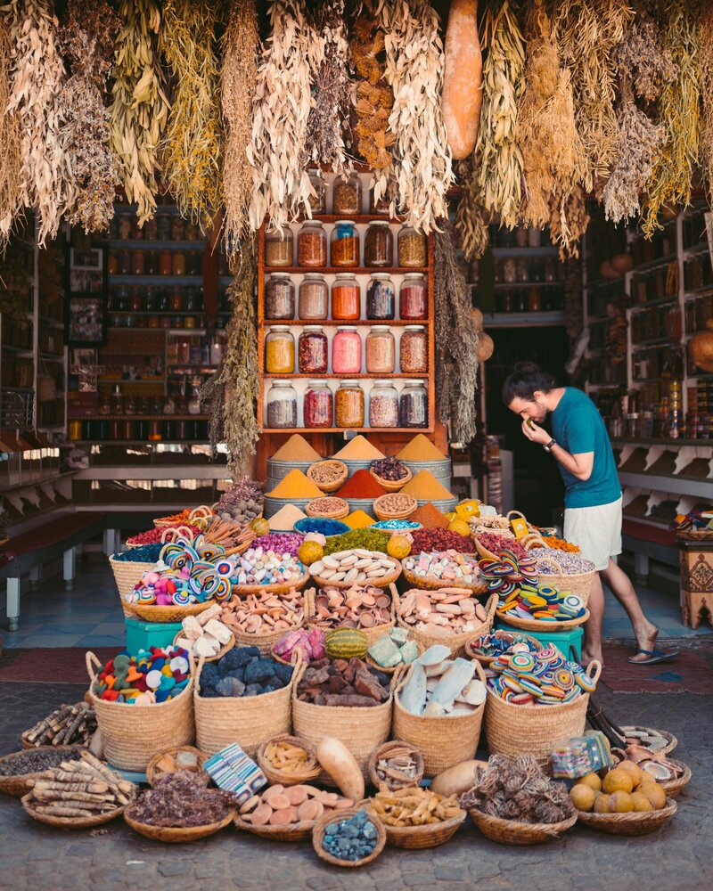 street market