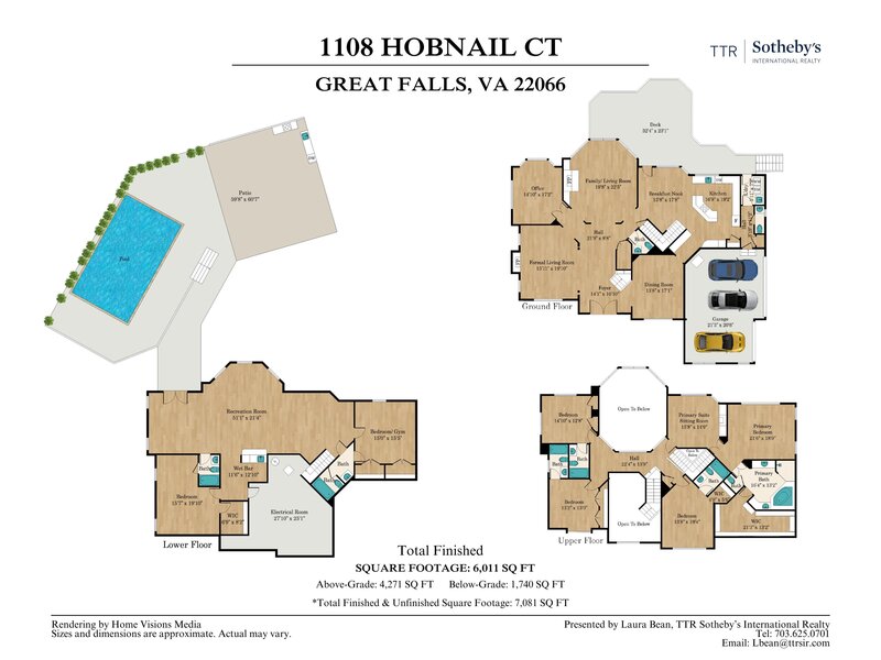 Our 2D floor plan is essential to any listing because the potential buyer can visualize their furniture in the property and begin planning for living there. 3D Matterport tours are great so potential buyers can tour the listing virtually.