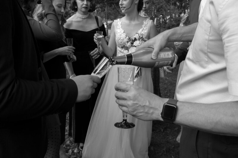 Screenshot mockup of the AI Wedding Vendor Assistant interface for wedding professionals
