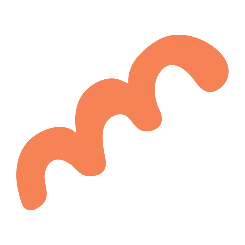 Simply Sign It Peach Fizz Squiggle