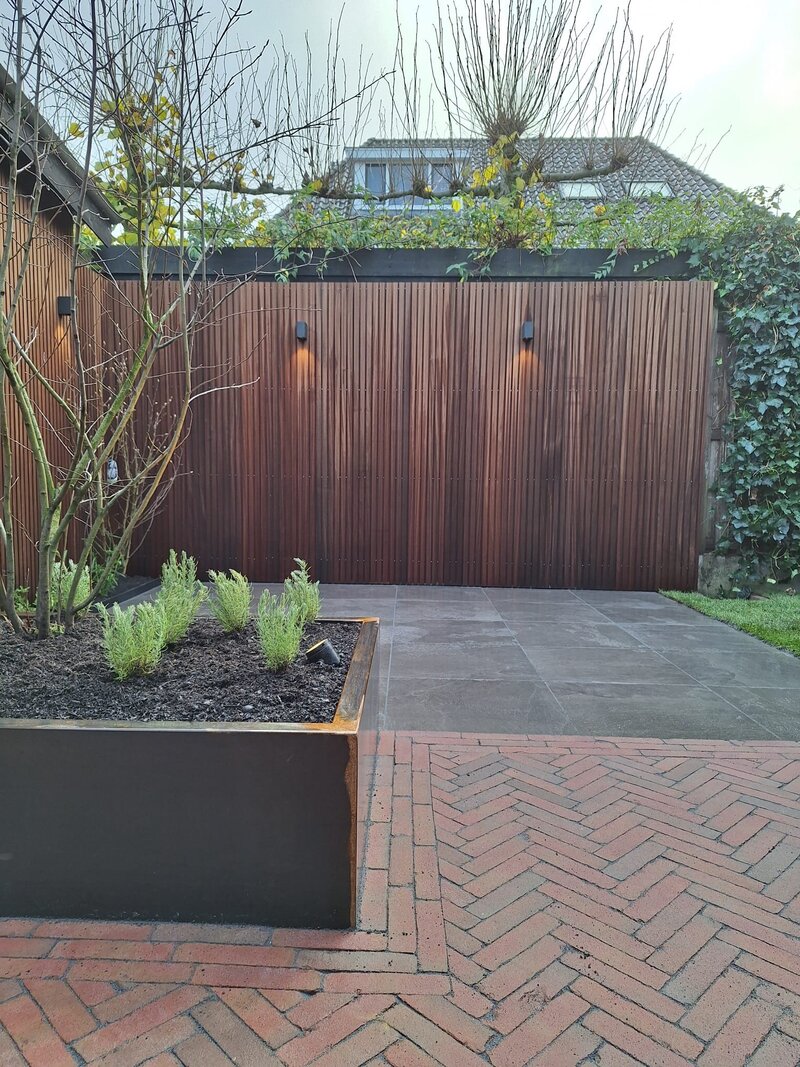 Tuinontwerp kleine tuin in Eemnes