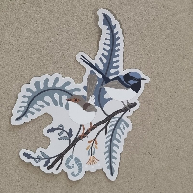 Celebrate the beauty of nature with this 75mm cicada sticker, featuring original artwork inspired by the intricate form of this iconic insect. Printed on durable, weatherproof vinyl and finished with a protective laminate, it’s designed to last—indoors or out. Perfect for decorating laptops, water bottles, notebooks, or outdoor gear, this sticker adds a touch of the wild wherever it's placed.