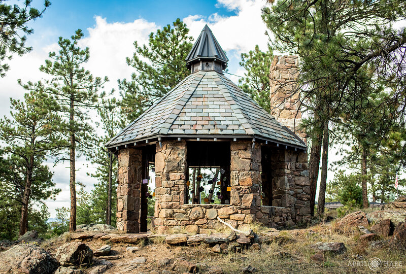 Stone Gazebo at Boettcher Mansion on Lookout Mountain