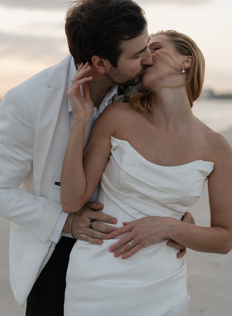 bride-groom-first-kiss