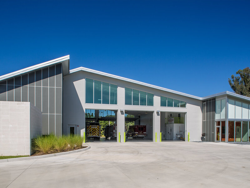 Sweet Sparkman Architecture Sarasota County Fire Station 16 Landscape 5