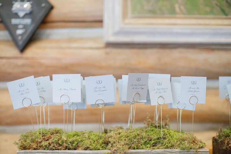 Custom Escort Card