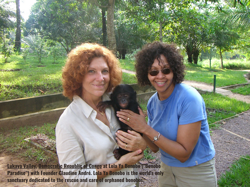 While in the Congo