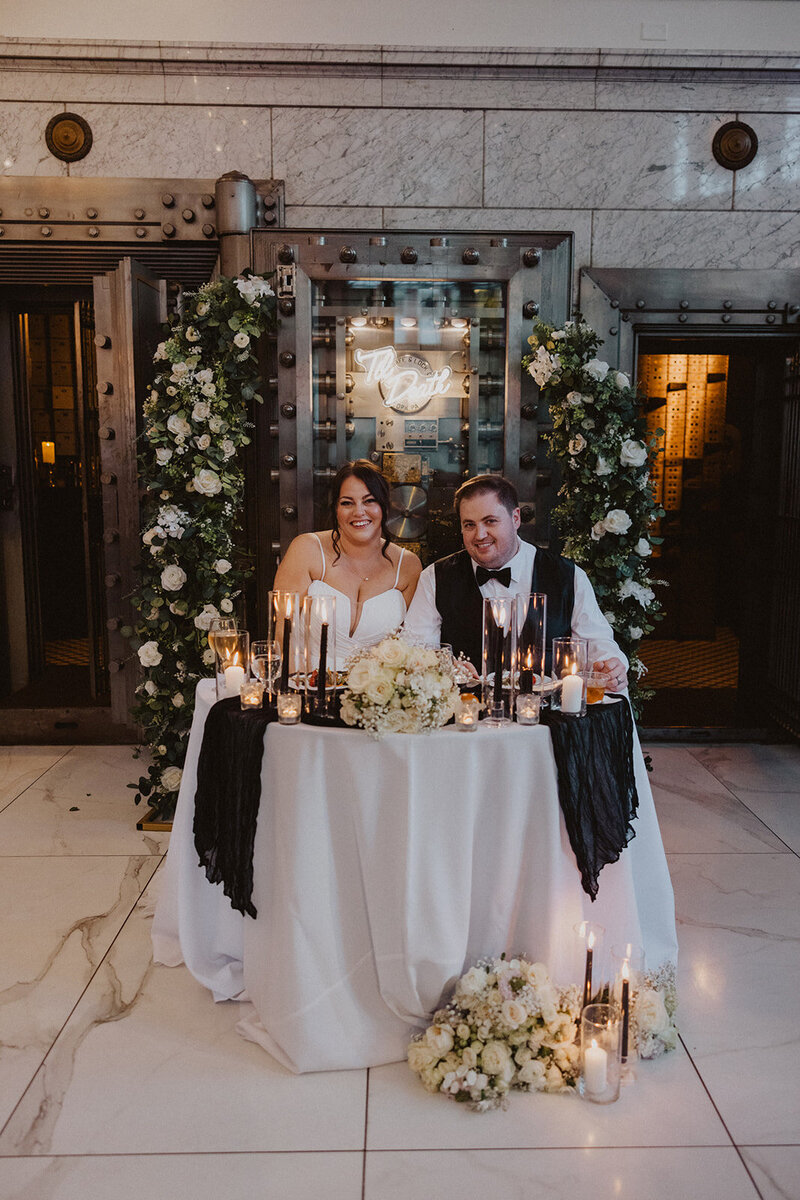 Wedding reception at Citizens Ballroom