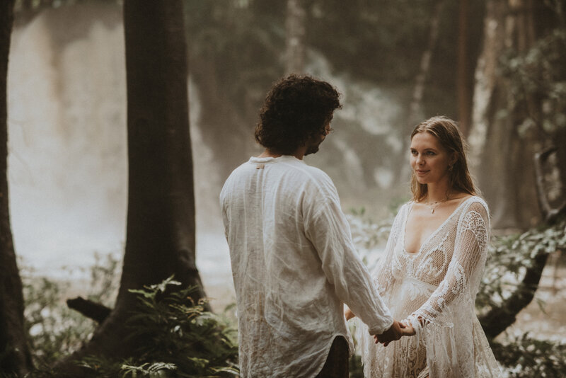 Palenque Waterfall Adventure Elopement