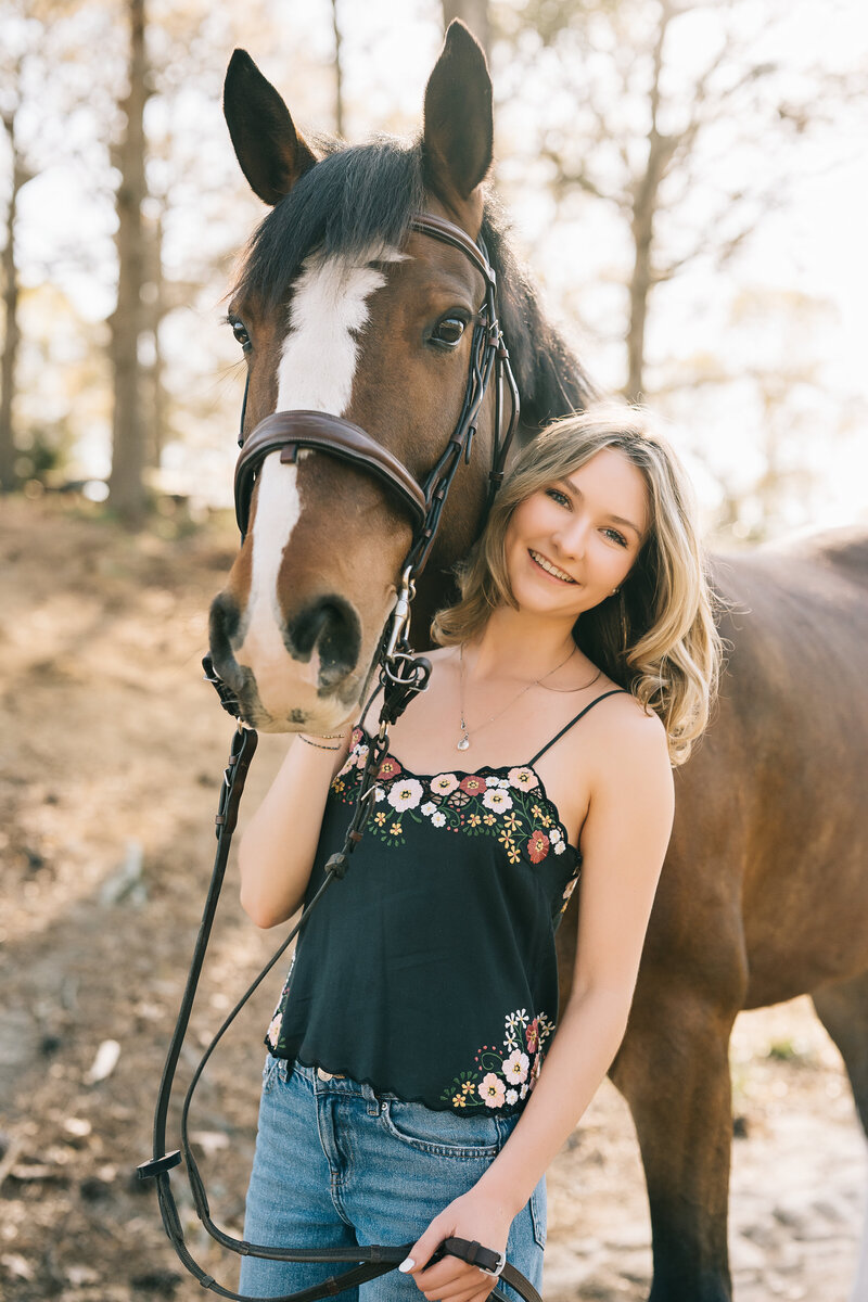 senior with her horse EQUINE PHOTOGRAPHER AIKEN SC HORSES EQUESTRIAN AUGUSTA GA PHOTOGRAPHY AIKEN SOUTH CAROLINA EQUESTRIAN PHOTOGRAPHER EQUINE PHOTOGRAPHY aiken south carolina  horse photography