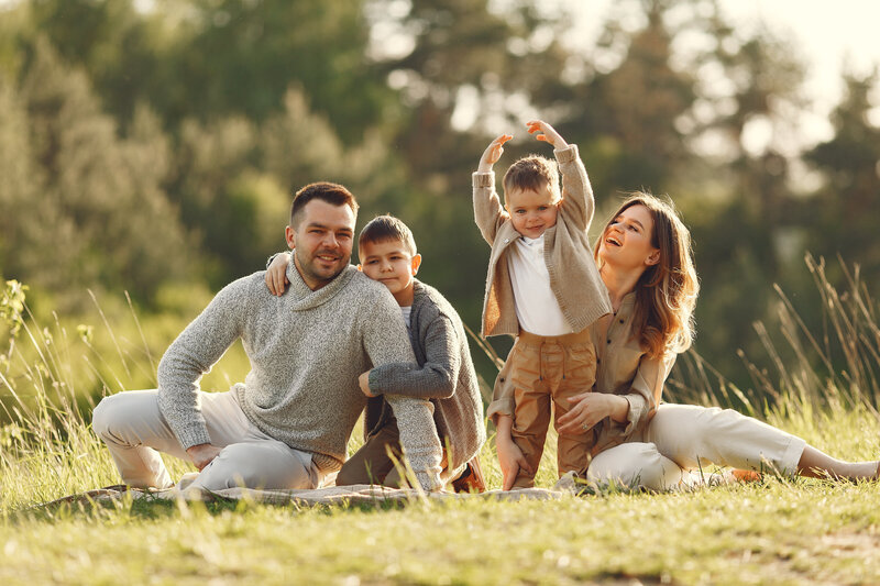 cute-family-playing-summer-field