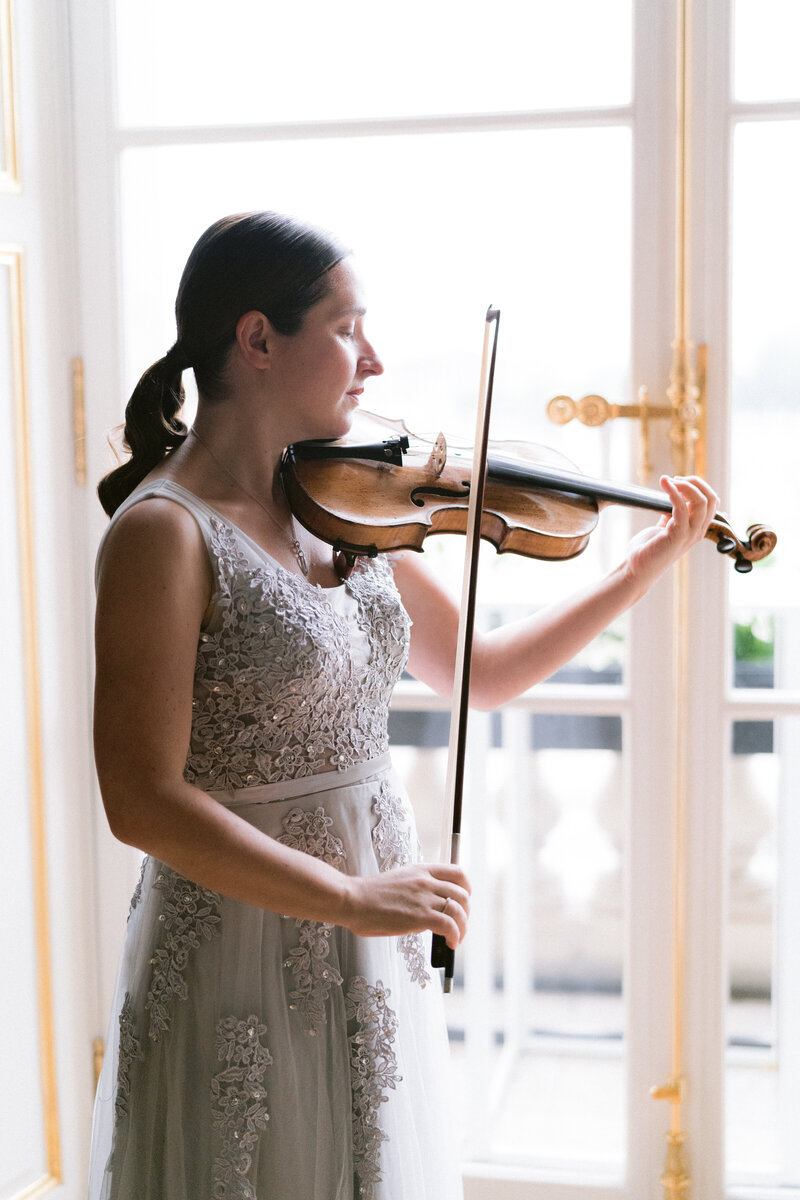 violonist wedding planner luxe Paris Palace