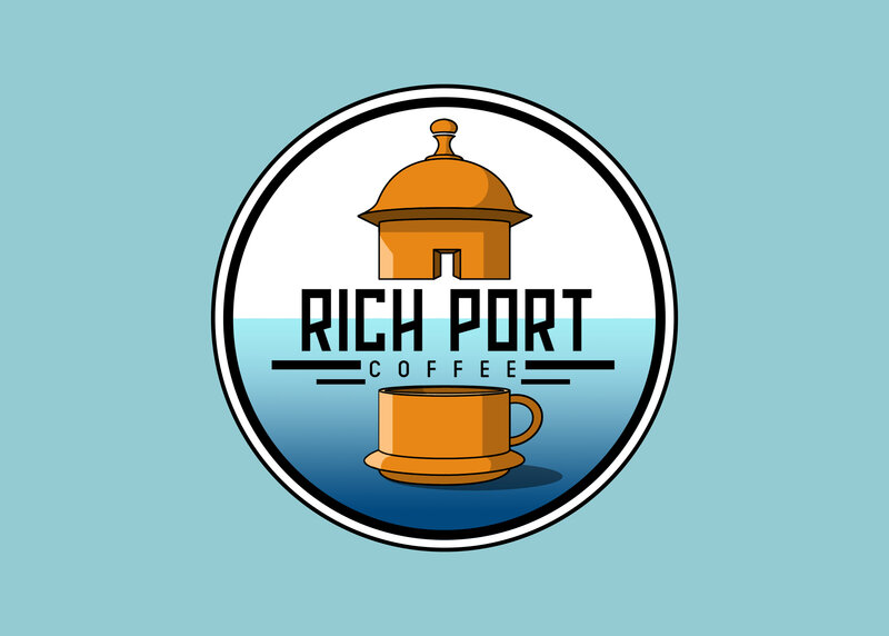 Rich Port Coffee blue