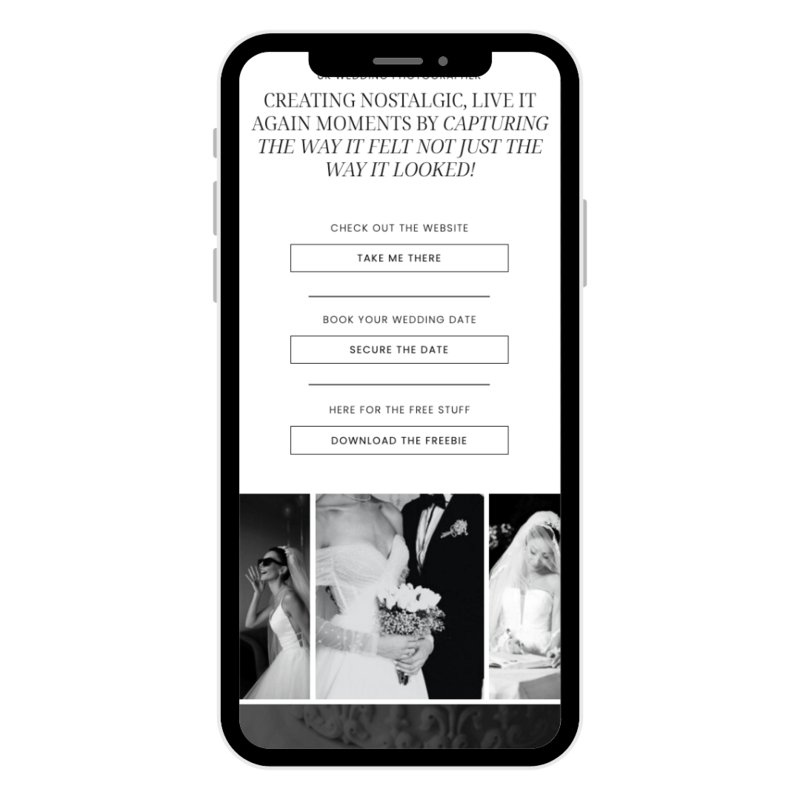 iphone mock up of black and white template