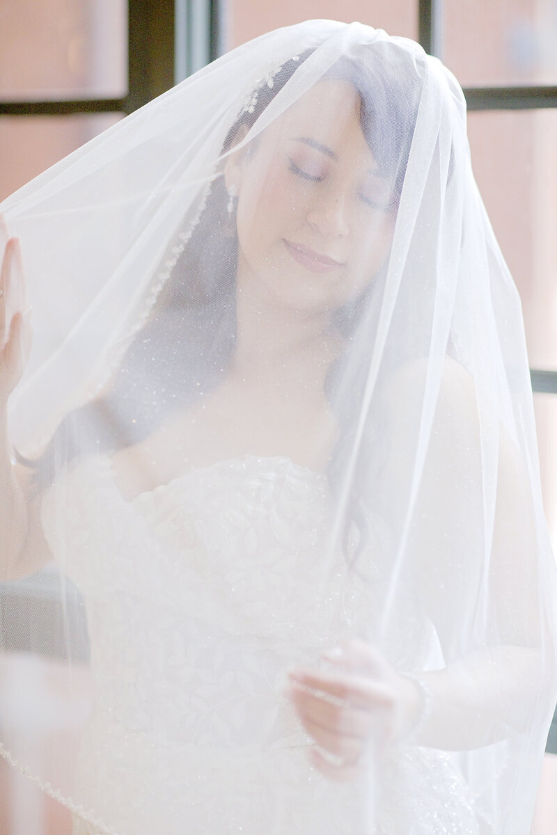 bridal portraits-veil shots-bride-san antonio-robin rogers photography