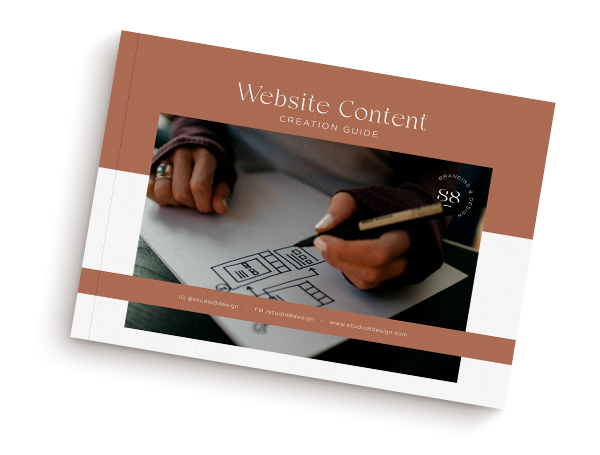 Website content workbook cover