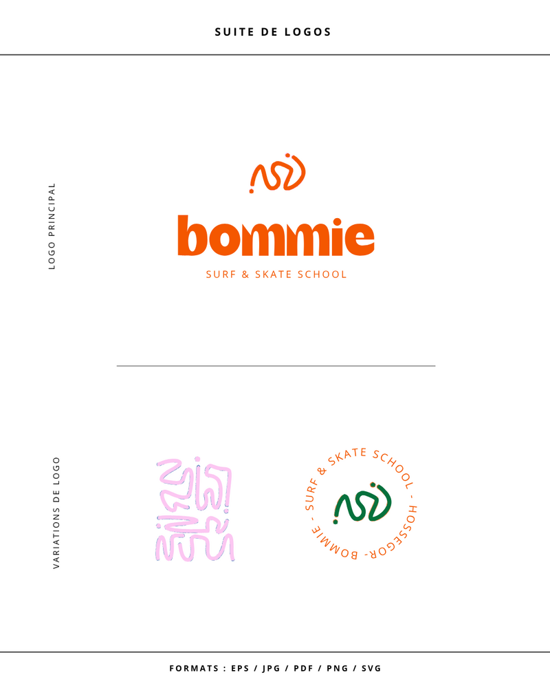Suite de logos-Bommie-Brand Kit