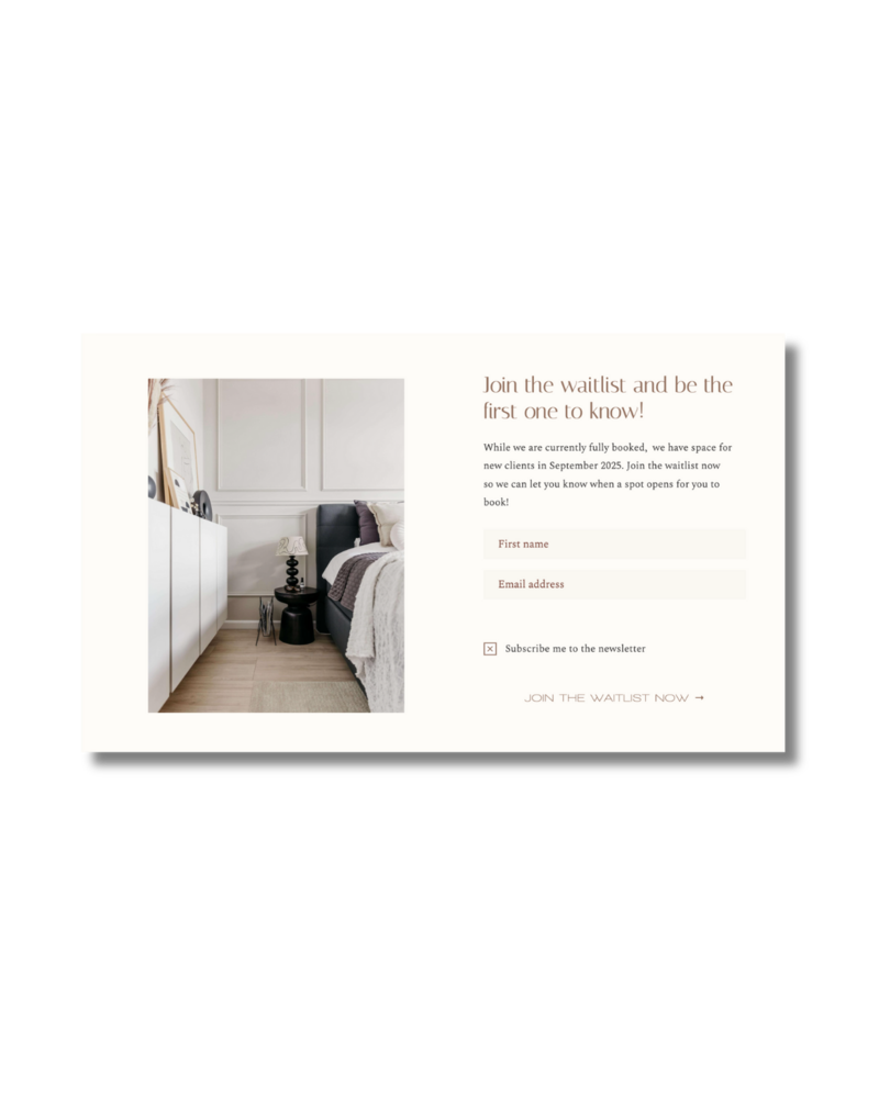 Flodesk opt-in forms Wahiba Wonders 3
