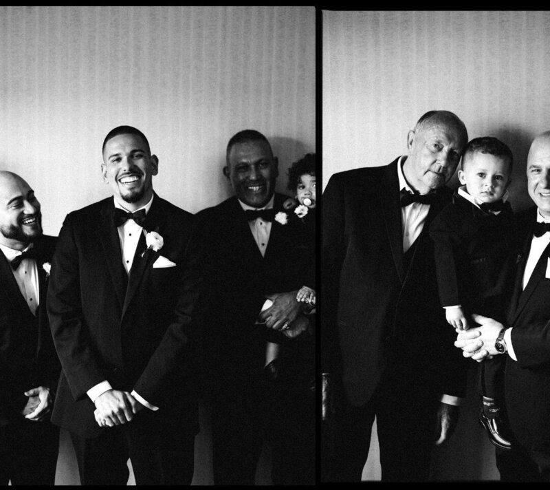 Bride and groom walk hand in hand through the woods at South Carolina Wedding Venue Waverly Place.