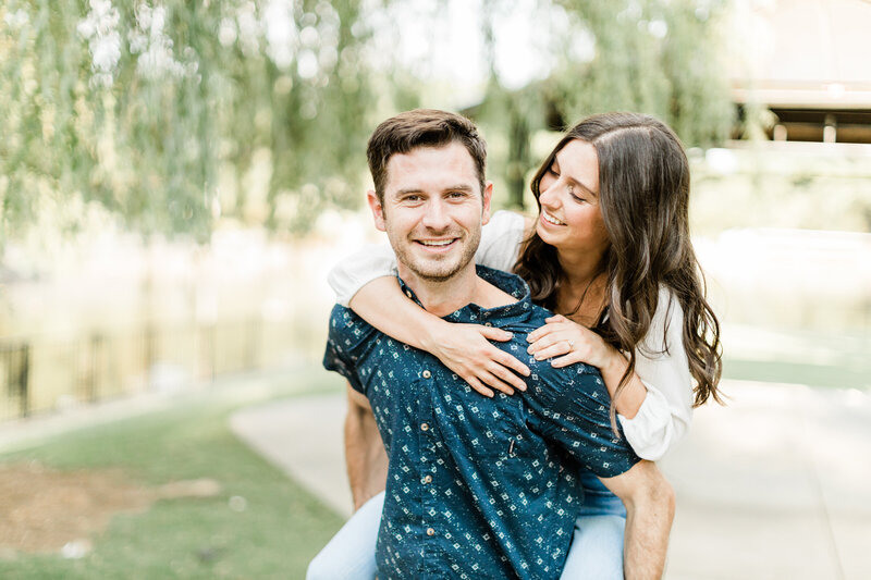 Park Engagement Photos | Raleigh NC | The Axtells Photo and Film
