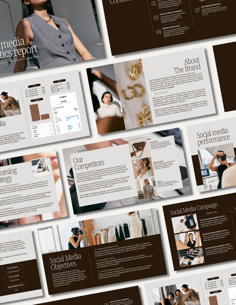 Website template cover
