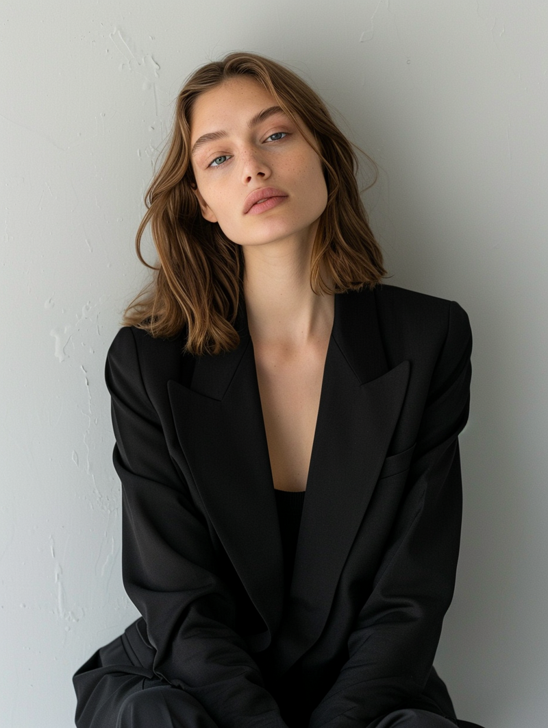 itsllili_72468_a_woman_in_a_structured_black_suit_sitting_aga_a3fe0656-e436-478a-9a65-5196d77d5da1_3