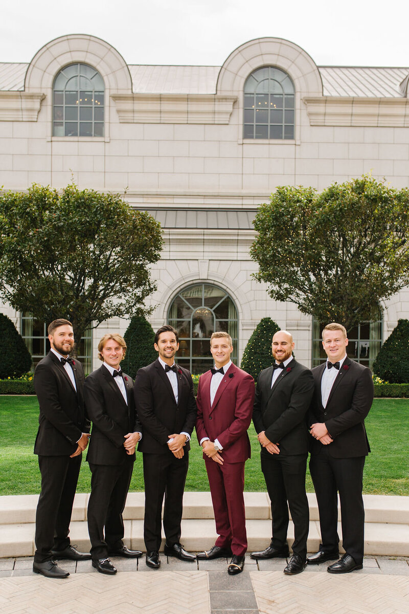 formal-black-tux-bowtie-groomsmen