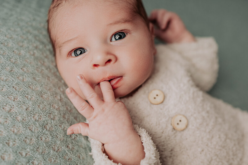 newborn baby girl photography indiana