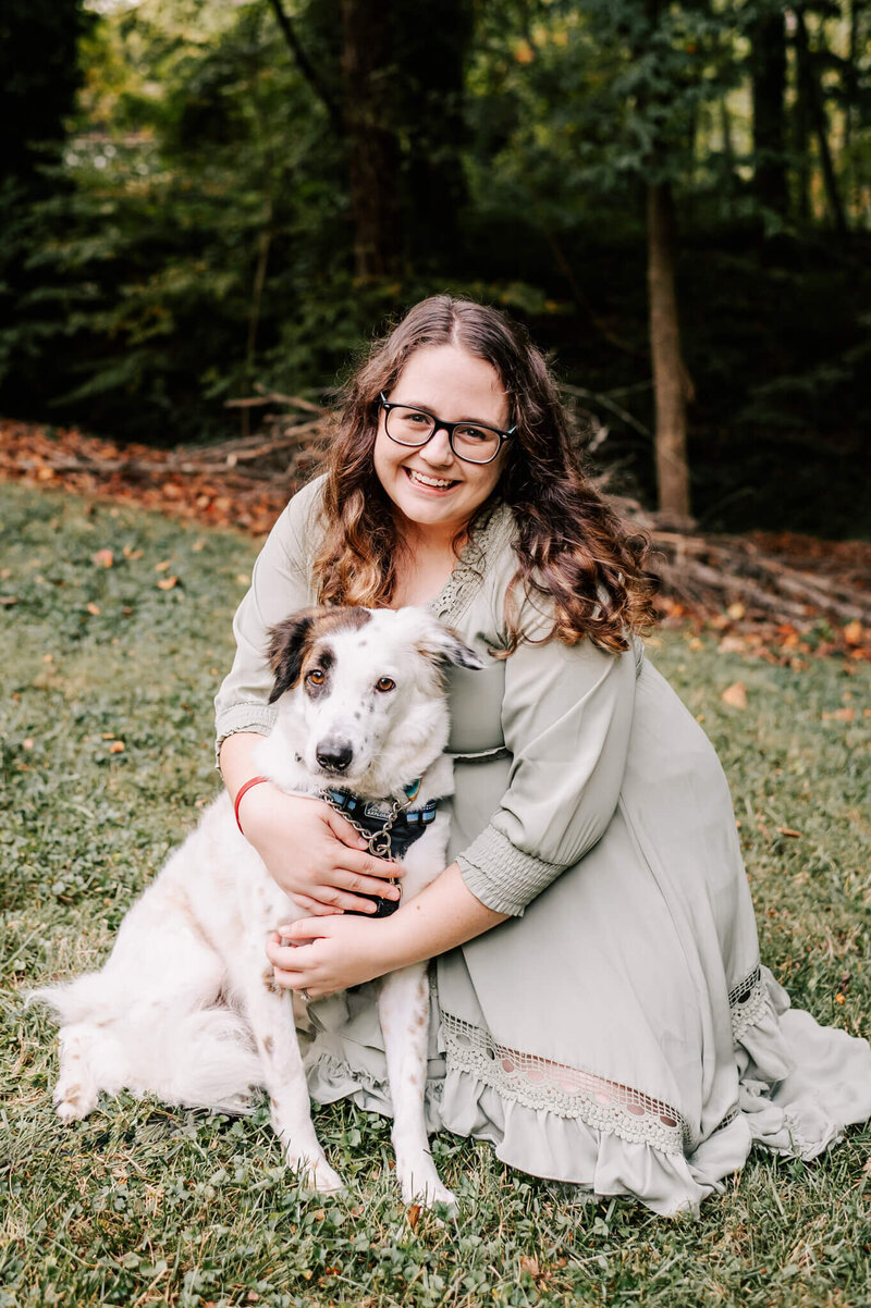 Smiling dog of Orlando family photographer Haleigh Nicole