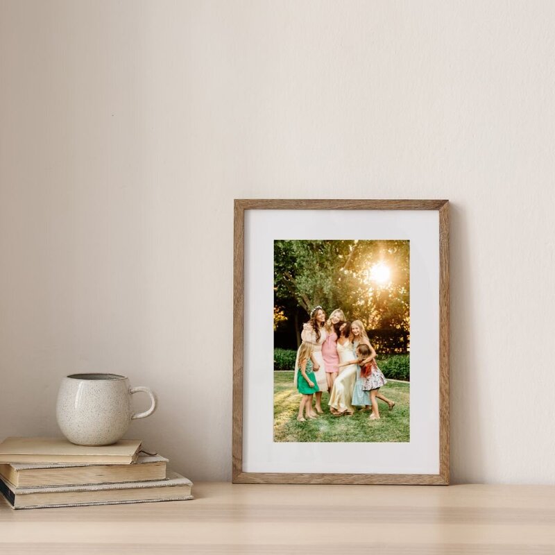 Beige Minimalist Wall Frame Mockup Instagram Post