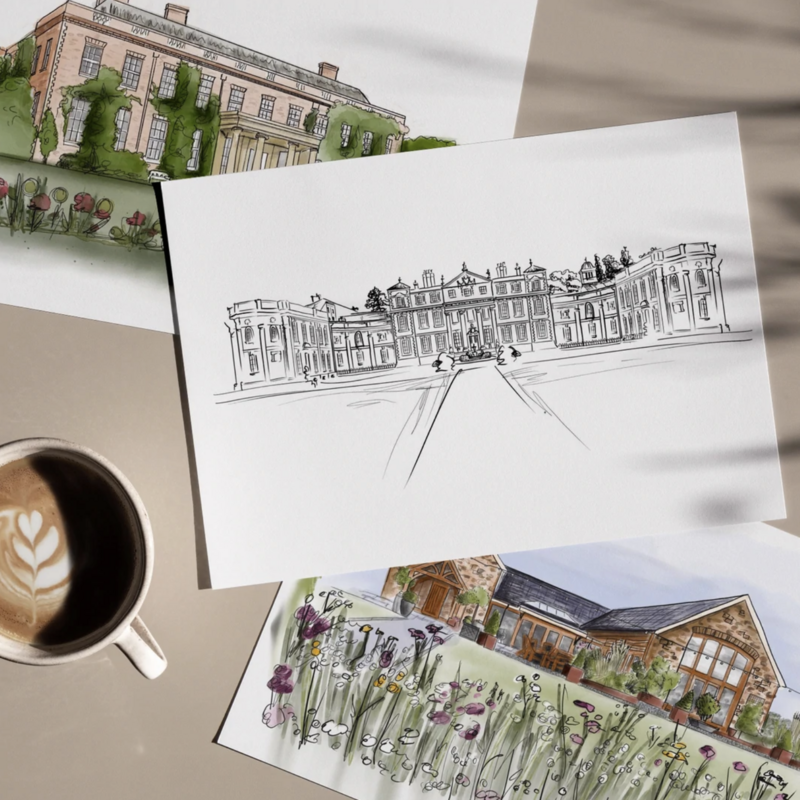 TLPS Venue Illustration Art Prints
