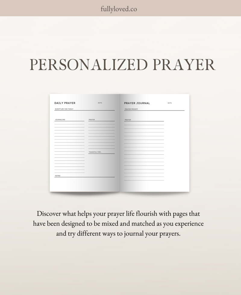 Prayer Journal Digital Template