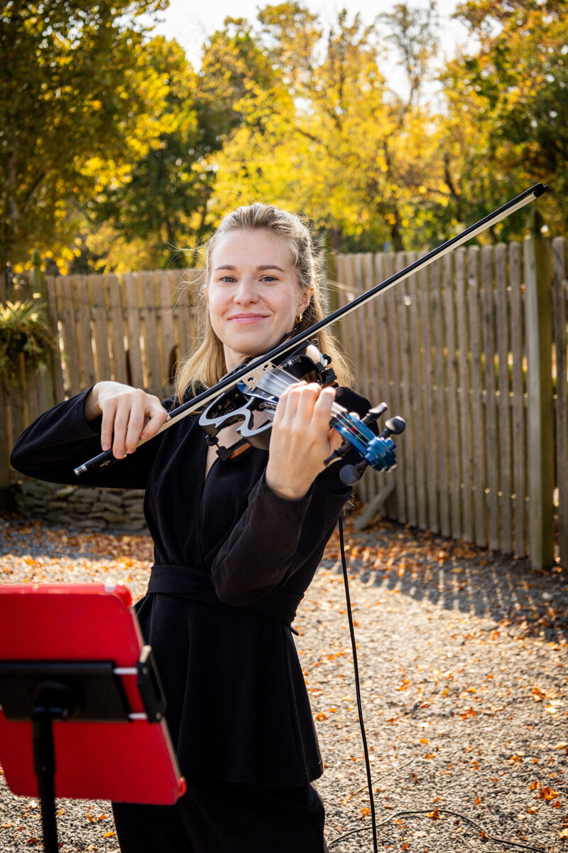 Saxophone musician of Elegance Quartet 