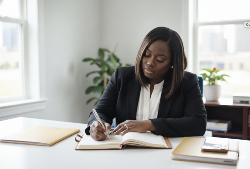 Professional growth strategy session for entrepreneurs