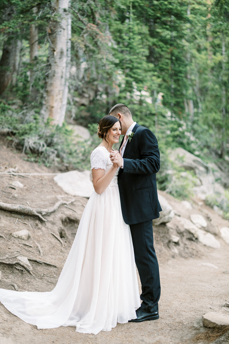 Big Cotton wood canyon formal and bridal photography