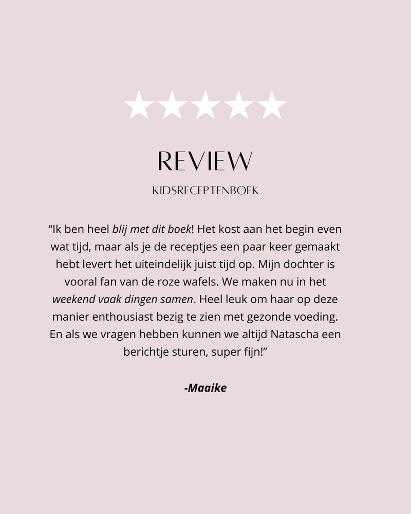 Review opgroeitips kidsreceptenboek