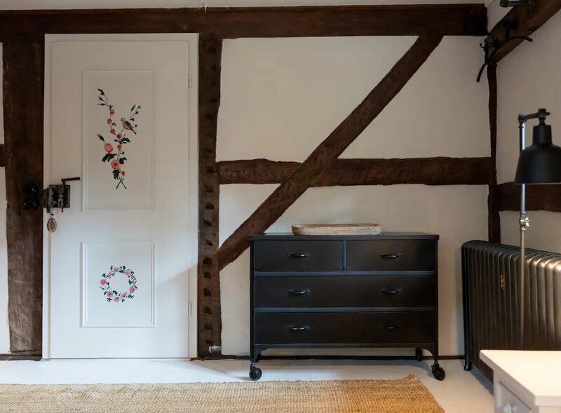 Schlafzimmer-1-2-Wassermühle-Triglitz-Ferienunterkunft-Deutschland