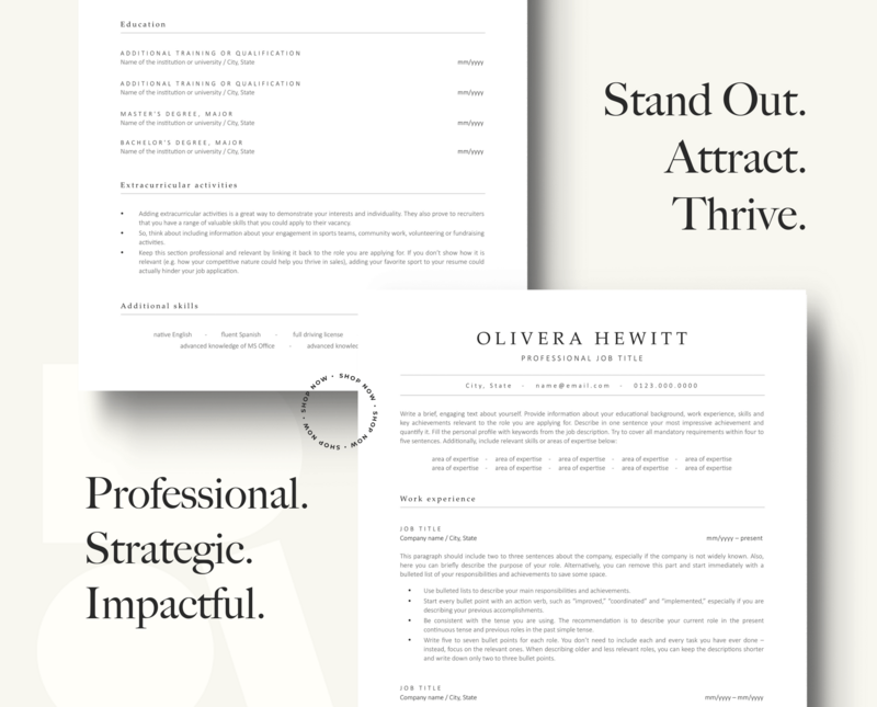 RecruitTheEmployer-ATS-Friendly-Professional-Resume-Template-Olivera (3)