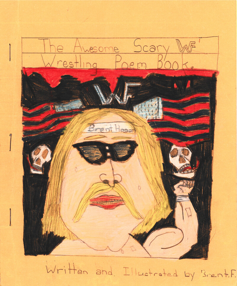 Brent Ray Fraser - Brent Hogan The Awesome Scary Wrestling Poem Book - October 1984