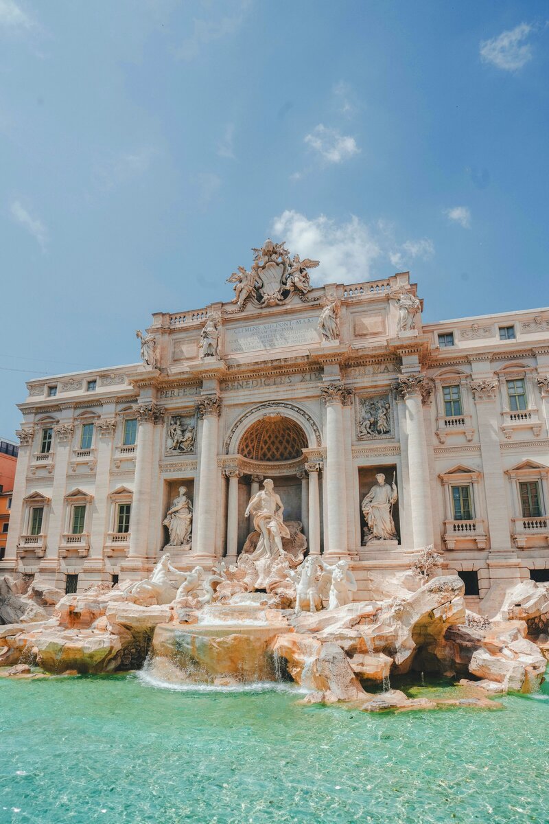 Trevi Fountains in Rome