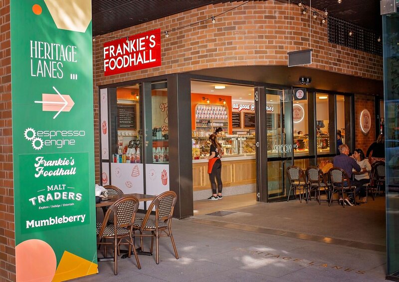 Frankie's Foodhall Shopfront External Signage,Branding Project by Leithal and Co