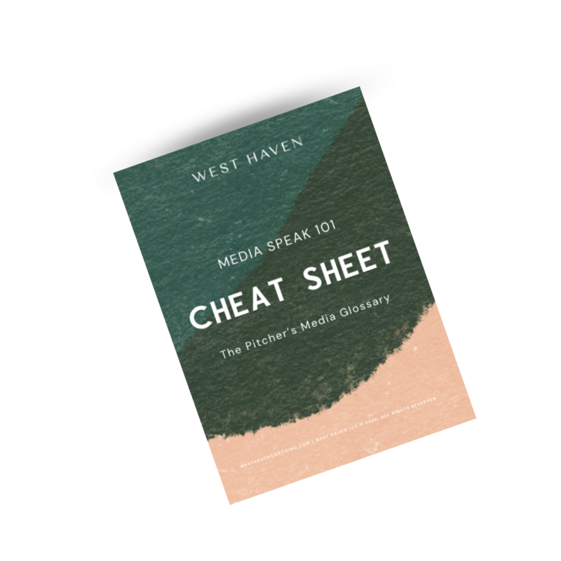 PR Cheat Sheet Mockup